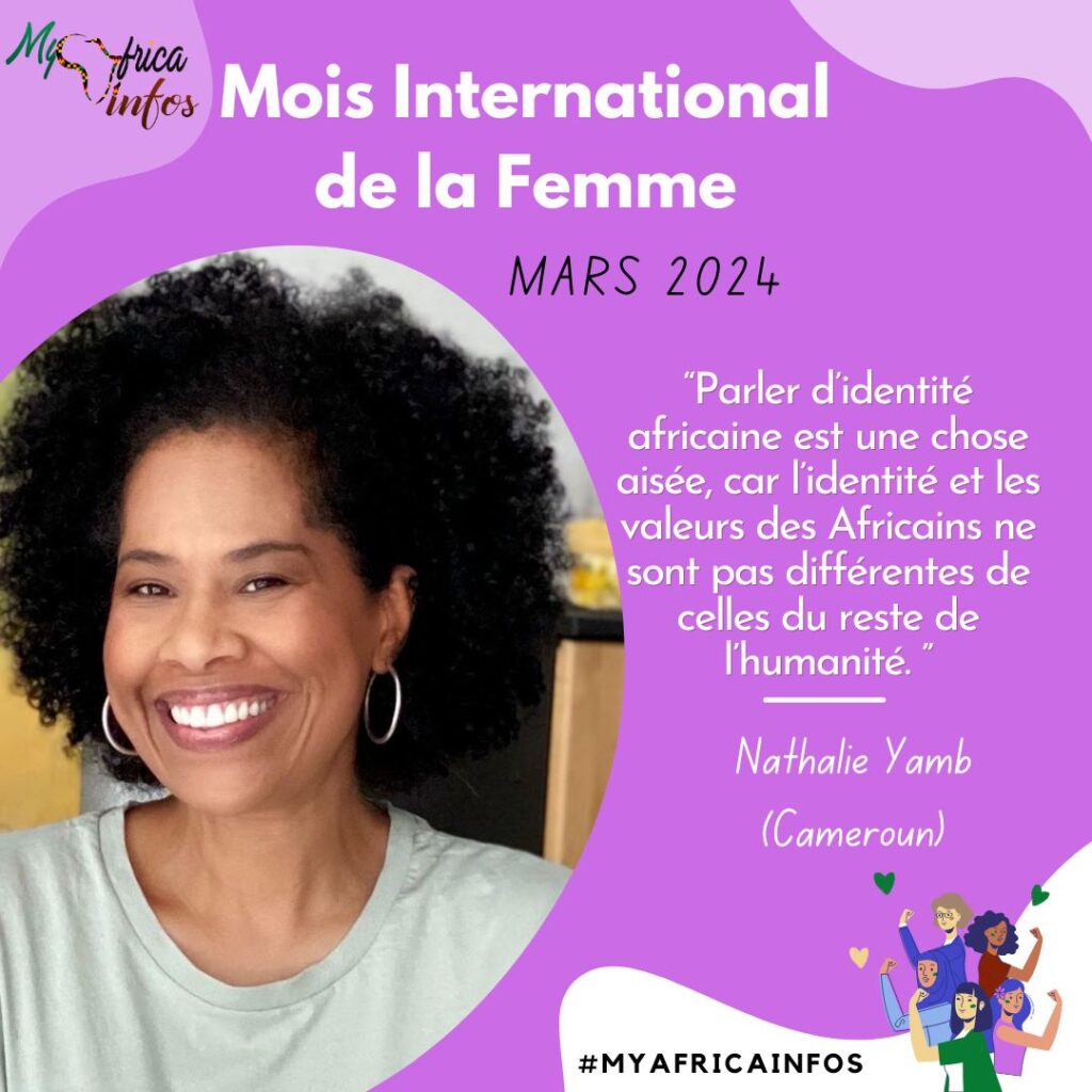 Mois International de la femme - Nathalie Yamb - MyAfricaInfos