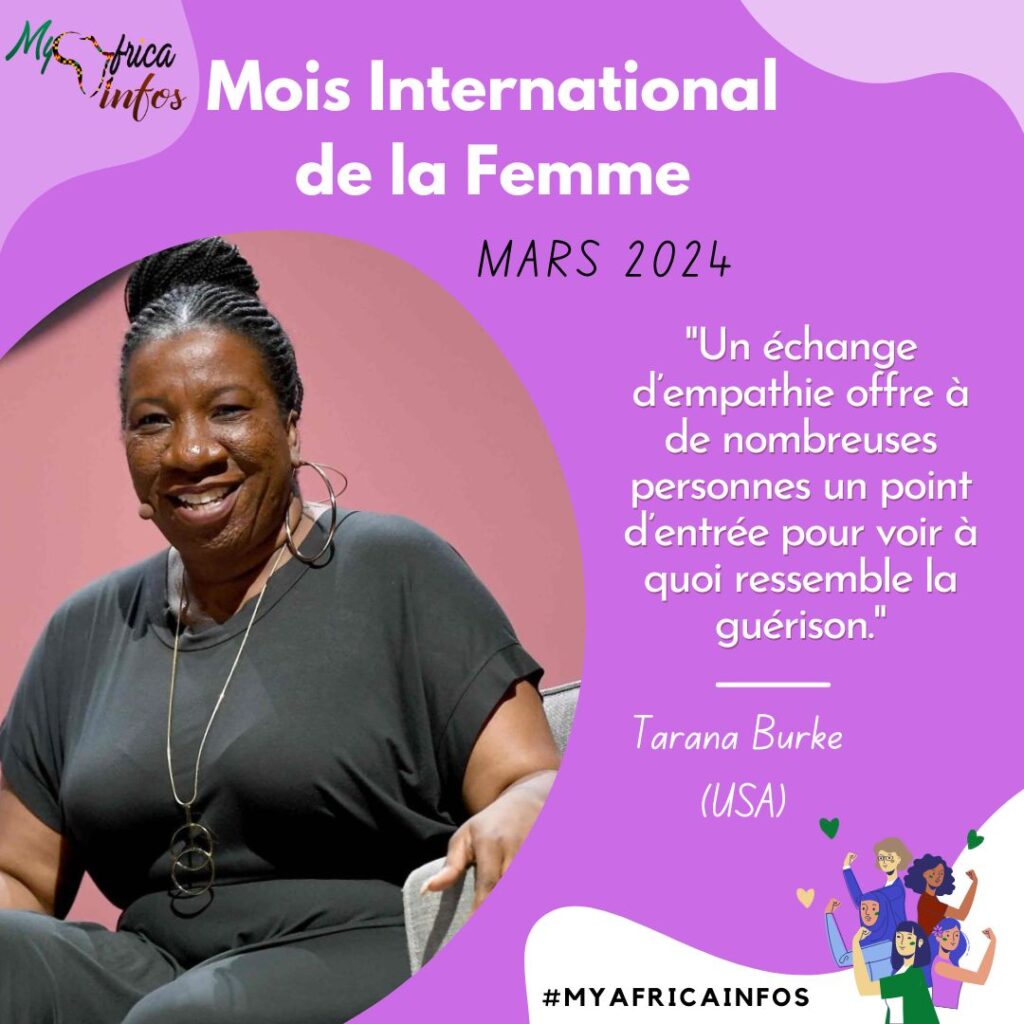 Mois International de la femme - Tarana Burke - MyAfricaInfos