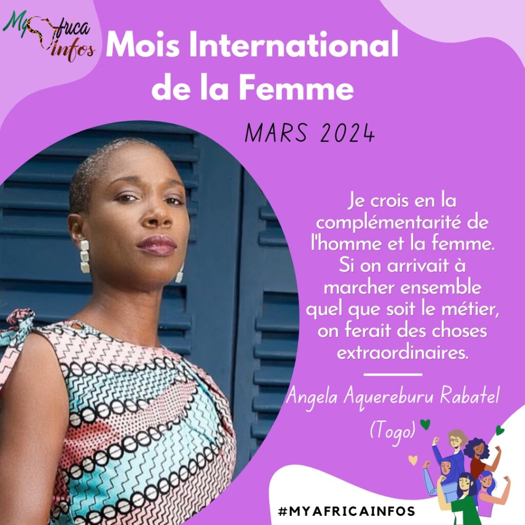 Mois International de la Femme - Angela Aquereburu Rabatel - MyAfricaInfos