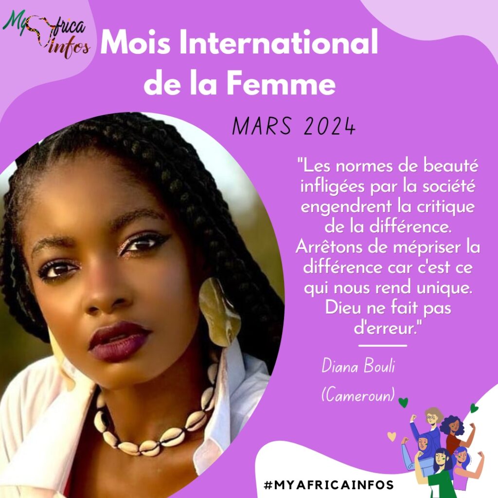 Mois International de la Femme - Diana Bouli - MyAfricaInfos