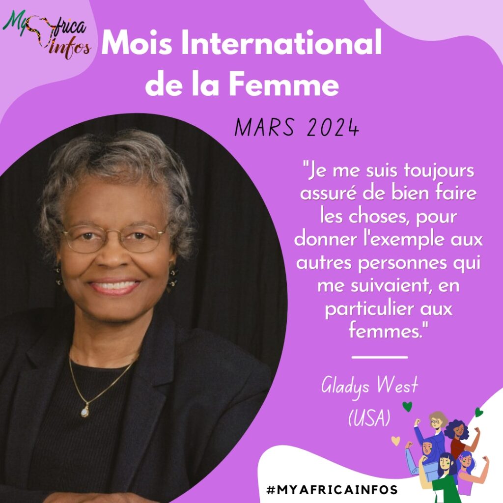 Mois International de la Femme - Gladys West - MyAfricaInfos