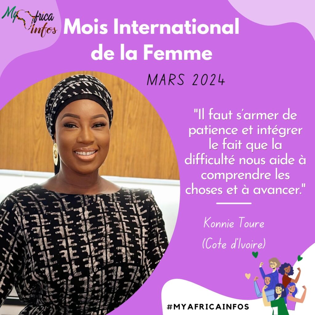 Mois International de la Femme - Konnie Touré - MyAfricaInfos