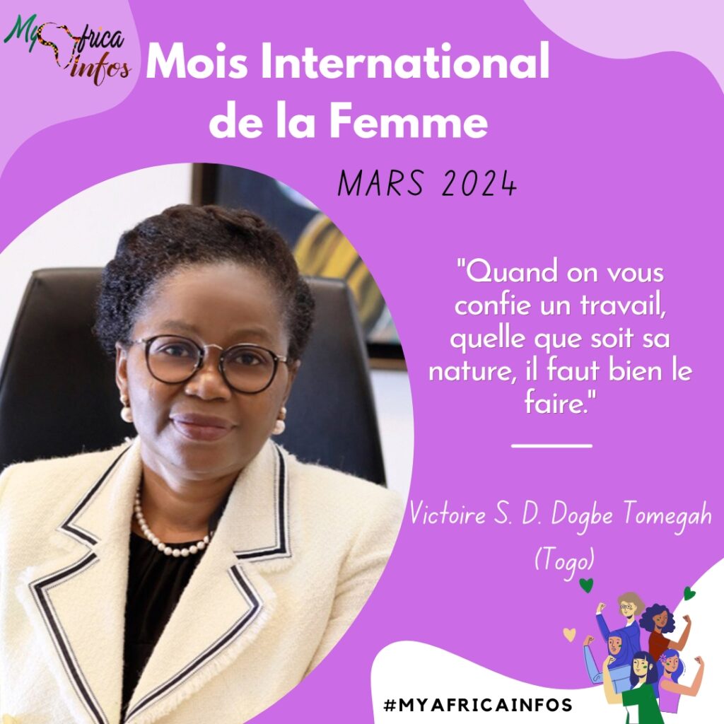 Mois International de la Femme - Victoire S D Dogbe Tomegah - MyAfricaInfos