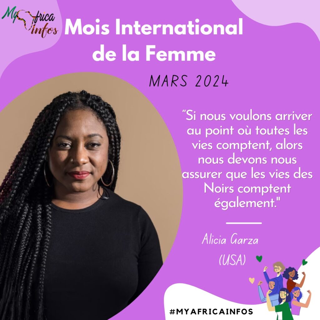 Mois International de la femme - Alicia GArza- MyAfricaInfos