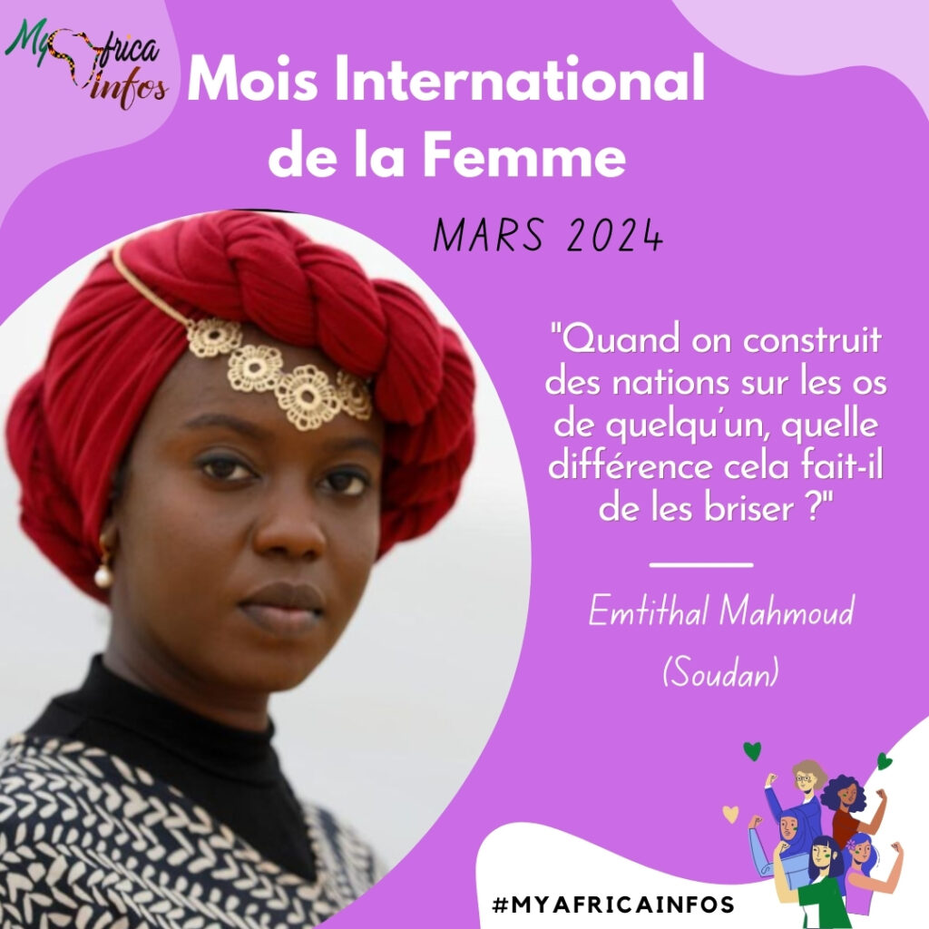 Mois International de la femme - Emtithal Mahmoud - MyAfricaInfos