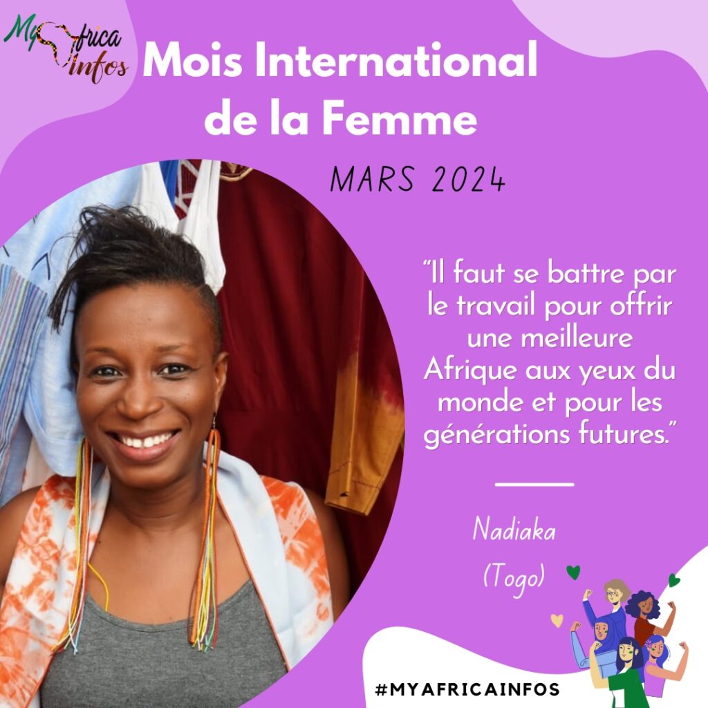 Mois International de la femme - Nadia Karimu Yessoufou - Nadiaka - MyAfricaInfos