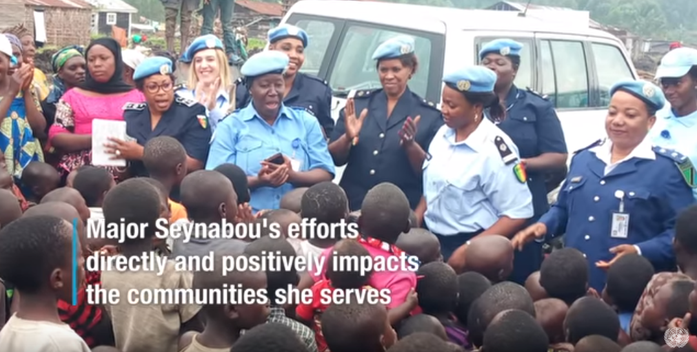 Les efforts de Major Seynabou impactent directement les communautés dans lesquelles elle est engagée