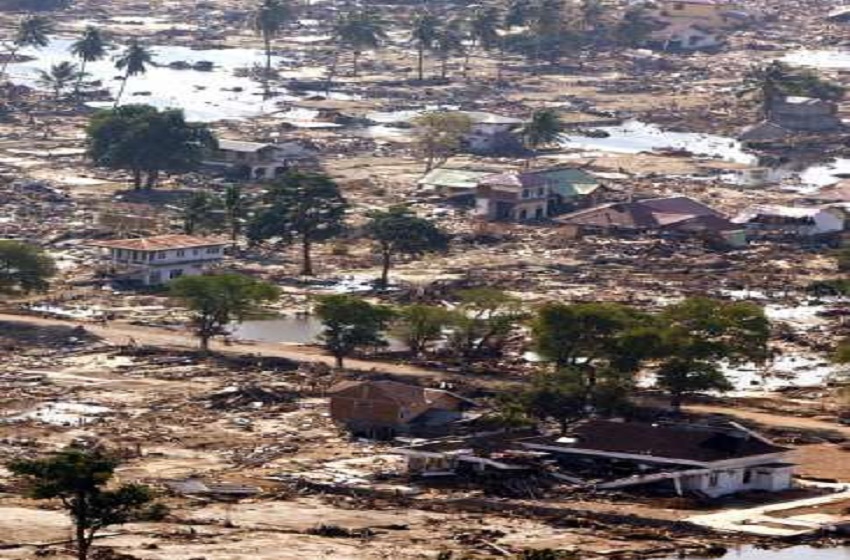 Environ 500 maisons ravagées par un raz-de-marée sur la côte dans la région de la Volta au GHANA