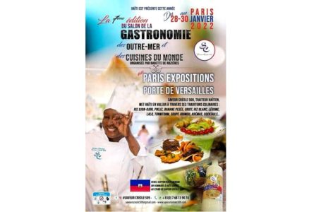 Salon Gastronomique des Outre-Mer & des cuisines du monde du 28 au 30 janvier 2022 à Paris