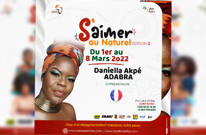 S’Aimer Au Naturel 2022/ Passionnée du naturel, Daniella Adabra a lancé Miss Nappy pour promouvoir les cheveux crépus et la peau ébène